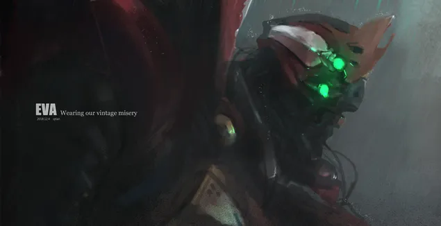 Taustakuva Neon Genesis Evangelion - Robotti 2K