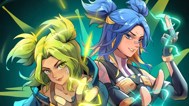 neon vs. zeri (trasnu lol x valorant) - league of legends (lol) ioslodail