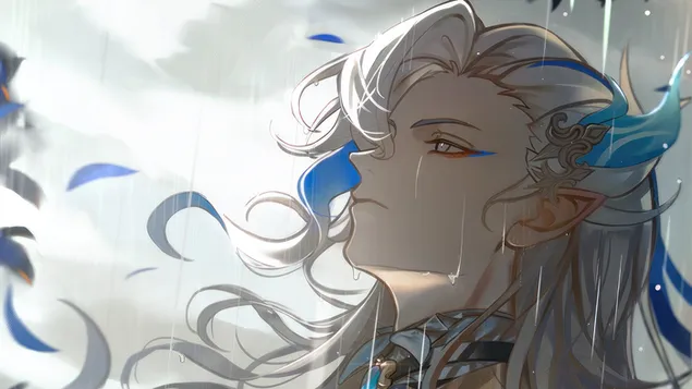 neuvillette (hydro character) - genshin impact (online videohra) stiahnut