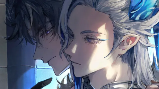 neuvillette le wriothesley - tionchar genshin (fischluiche ar line) ioslodail