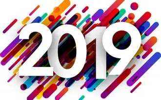 ปีใหม่ - นามธรรม 2019 4K วอลเปเปอร์
