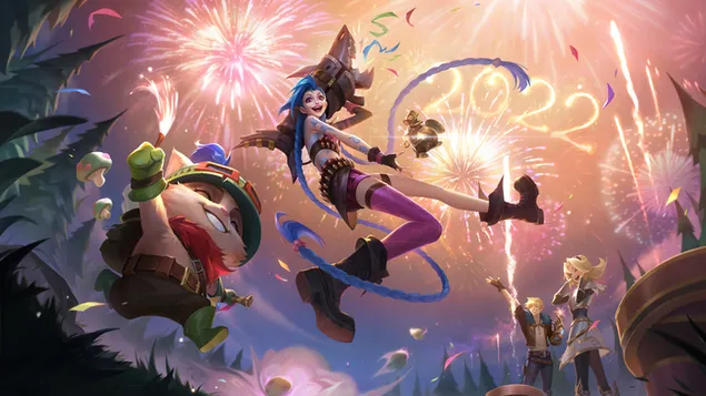 Hình nền Da năm mới | Liên minh huyền thoại (LOL) 4K