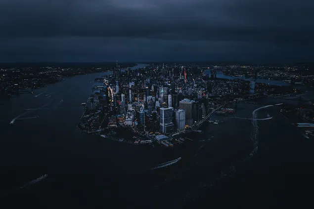 New York City of America 4K wallpaper