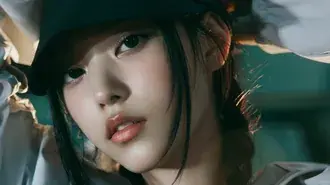 뉴진스 해린, '슈퍼내추럴' MV 촬영 현장 4K 배경화면