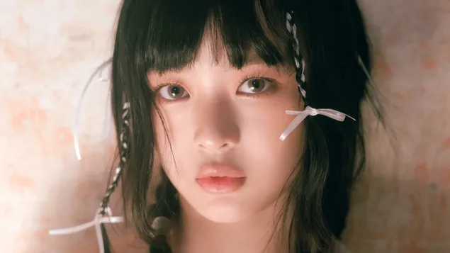 NewJeans‘ Hanni – Get Up-Album-Shooting 4K Hintergrundbild