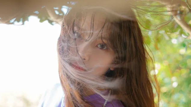 Tapeta NewJeans' Hyein | Natáčení alba 'Supernatural' 4K