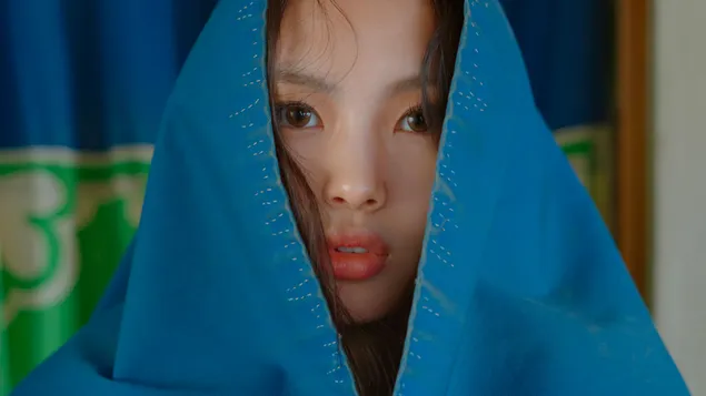 Hyein von NewJeans – Dreharbeiten zum Album „Supernatural“ 4K Hintergrundbild