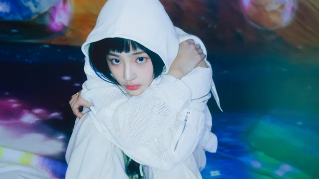 مینجی نیو جین - آلبوم «فوق طبیعی». کاغذدیواری  4K