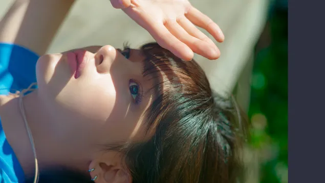 مینجی نیو جینز | عکسبرداری آلبوم "Supernatural". کاغذدیواری  4K