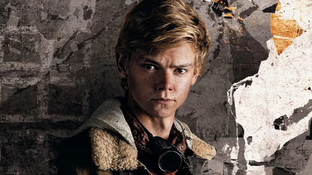 Newt van Maze Runner 4K muurpapier