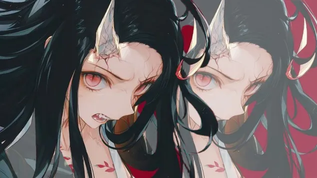 prezemete nezuko kamado vo forma na demon