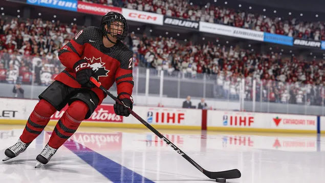 NHL 23 ビデオ ゲーム混雑スタジアム ビュー 2K 壁紙