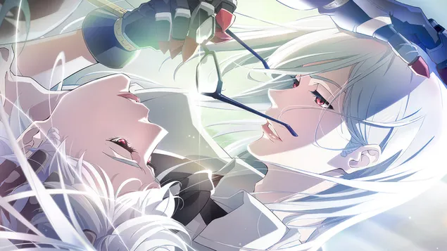 Hình nền Anime NieR:Automata Ver1.1a - Adam và Eve 4K