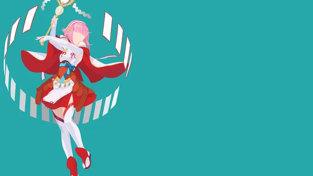 Nat prinsesse sakura 4K baggrundsbillede