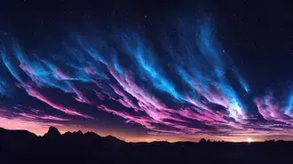 paysage de coucher de soleil ciel nocturne telechargement