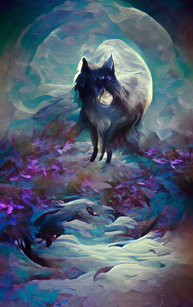 Lobo de noche