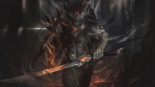 Tapeta Nightbringer 'Yasuo' - League of Legends [LOL] 4K