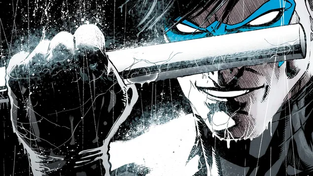 Nightwing Comics 4K wallpaper