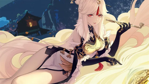 宁光 : Genshin Impact (Anime Video Game) 4K 壁纸