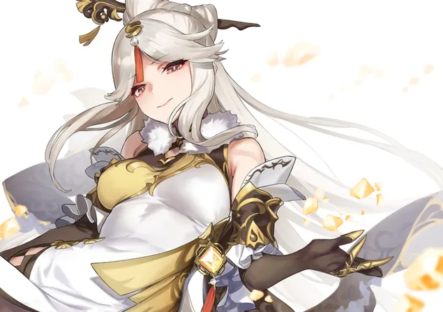 Нинггуанг | Генсхин Импацт 2K позадина