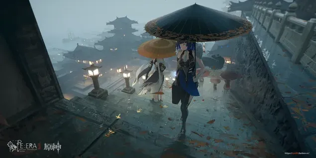 Ningguang & Yelan van Genshin Impact