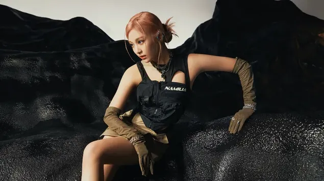 Aespaの「ニンニン」| 「ガールズ」アルバムの写真撮影 4K 壁紙