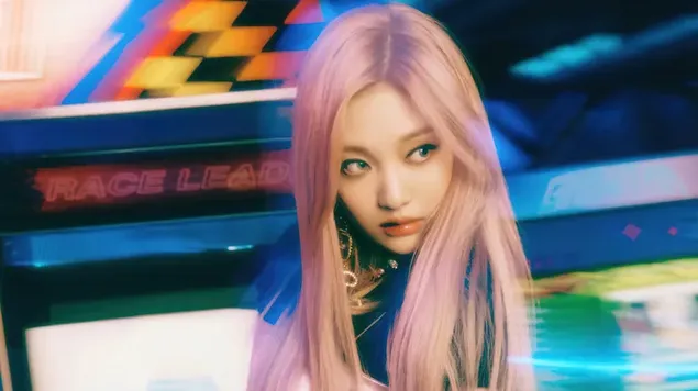 Aespa의 '닝닝' | 'Girls' [Real World Ver.] 앨범 화보 촬영 4K 배경화면