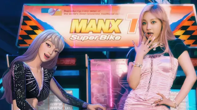 'Girls' [Real World Ver.] 앨범 화보 속 에스파의 '닝닝' 4K 배경화면