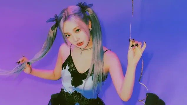 Aespa의 '닝닝' | '인생은 너무 짧아' 뮤직비디오 촬영 (Girls | Album) 4K 배경화면