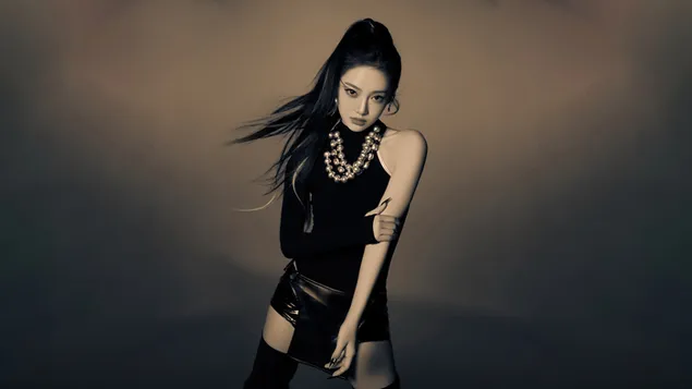 ningning tu aespa - chup anh cho mini album 'whiplash' tai xuong