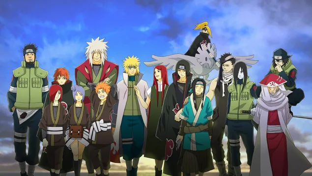 Generación Ninja antes de Naruto 2K fondo de pantalla