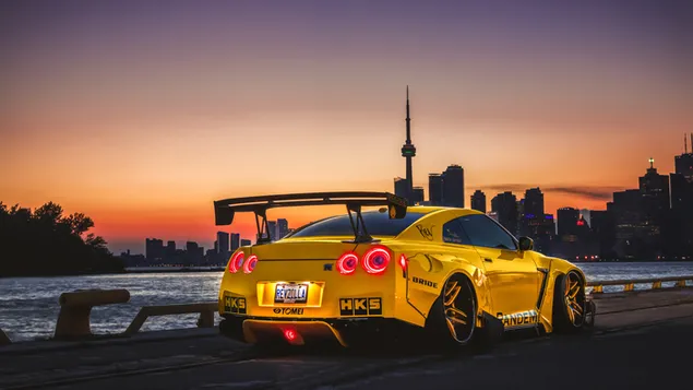 海沿いの日産GTR ダウンロード