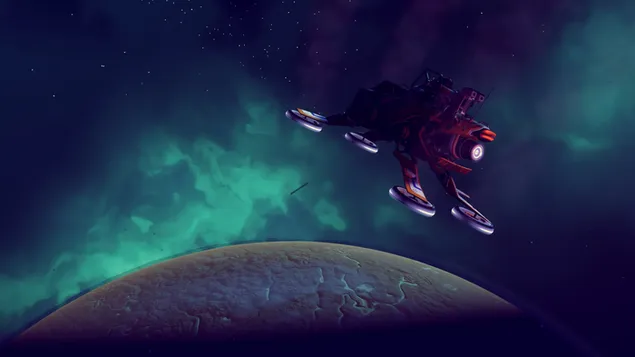 ไม่มีท้องฟ้าของมนุษย์ - อวกาศ HD วอลเปเปอร์