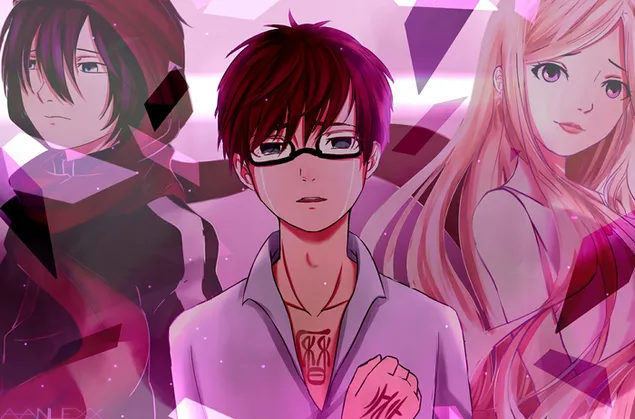 Noragami - Yato, Kazuma & Bishamonten HD ozadje