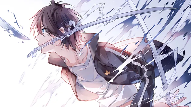 Noragami - Yato,Twin Swords HD wallpaper