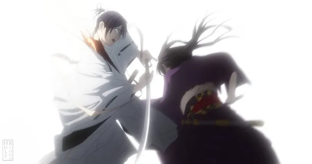 Noragami - Yato Vs Takemikazuchi