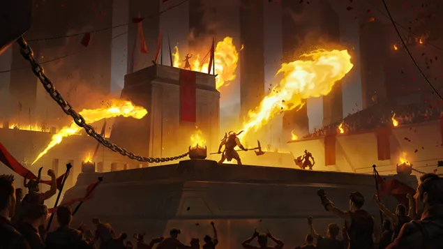 Noxkraya Arena (Legends of Runeterra) – League of Legends (LOL) 4K háttérkép