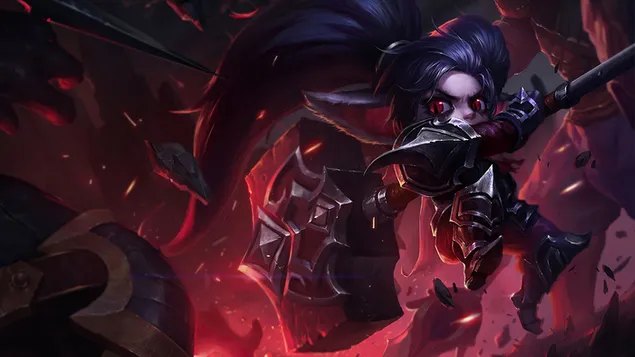 Noxus 'Poppy' Splash Art - 英雄联盟 (LOL) 4K 壁纸