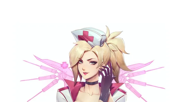 Nurse 'Mercy' (Anime FA) - Overwatch (Video Game)