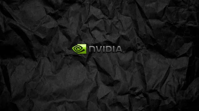 Nvidia digitaal behang, technologie, verfrommeld, achtergronden download