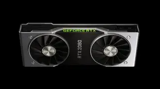 Tapeta Nvidia geforce rtx 2080, grafická karta 2K