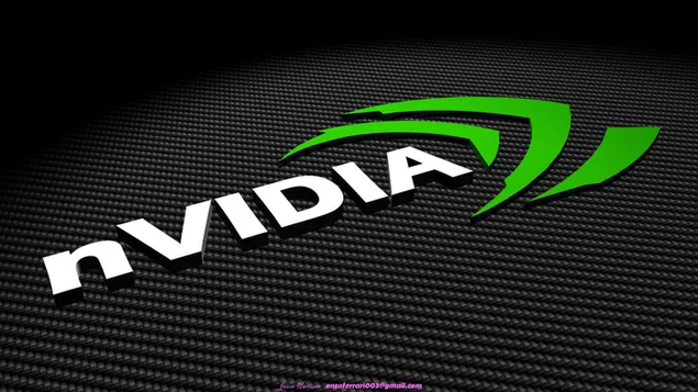 Logotip de Nvidia, ordinador, jocs, geforce, gtx baixada