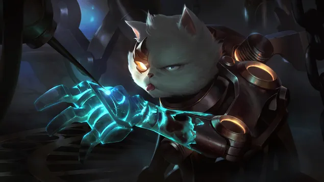 Nyandroid（レジェンドオブルネテラ）-リーグオブレジェンド（LOL） 4K 壁紙