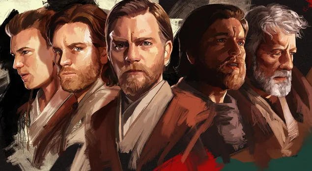 fan art kresby obi-wana kenobiho stiahnut