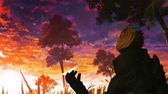 obito uchiha sent le coucher de soleil de la nature telechargement