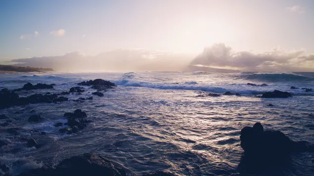 Ocean Rock 4K háttérkép