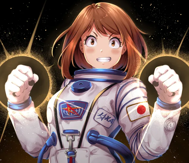 Ochaco Uraraka 宇航員 2K 壁紙