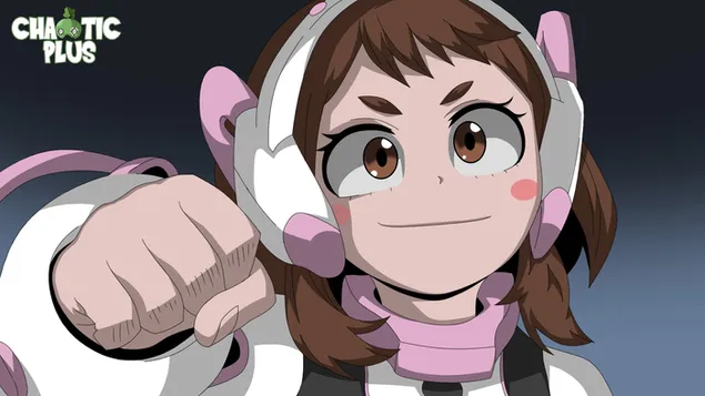 ochaco uraraka fistpump hvrd