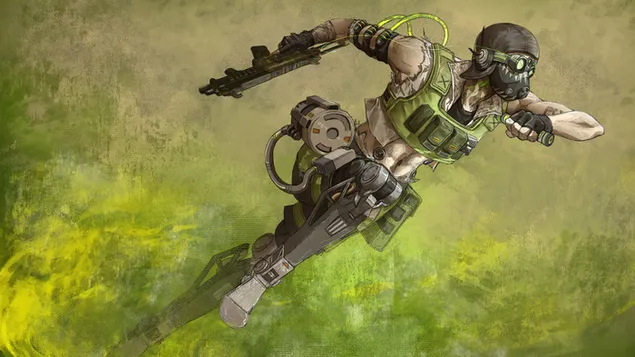 Hình nền Octan | Apex Legends [Trò chơi điện tử] 4K