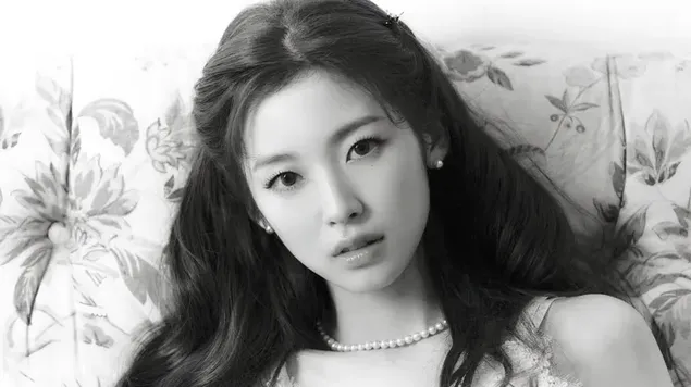 Taustpilt Oh mu tüdruku Arin | "Tõeline armastus: Bouquet Ver." Albumi fotosessioon 4K